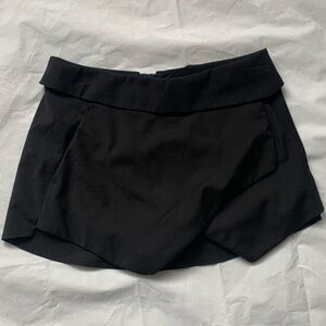 Talula Black Crossfront Skort - Black  Size 0
